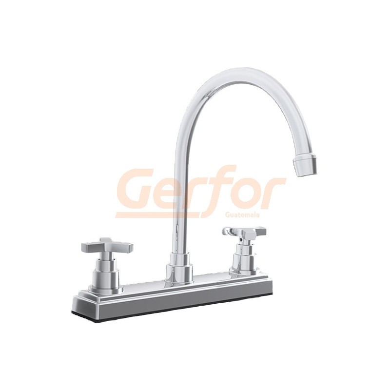 [GPZ016] MEZCLADOR LAVAPLATOS TREVO 8" GERFOR