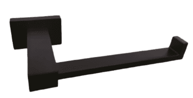 [GAU092] PORTAPAPEL RUBO NEGRO MATE STRETTO