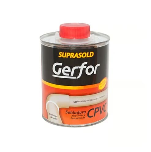 [TLS010] SOLDADURA GERFOR. CPVC 1/4 GAL. GERFOR
