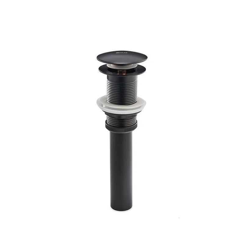 DESAGUE SIN REBOSE NEGRO ALFA