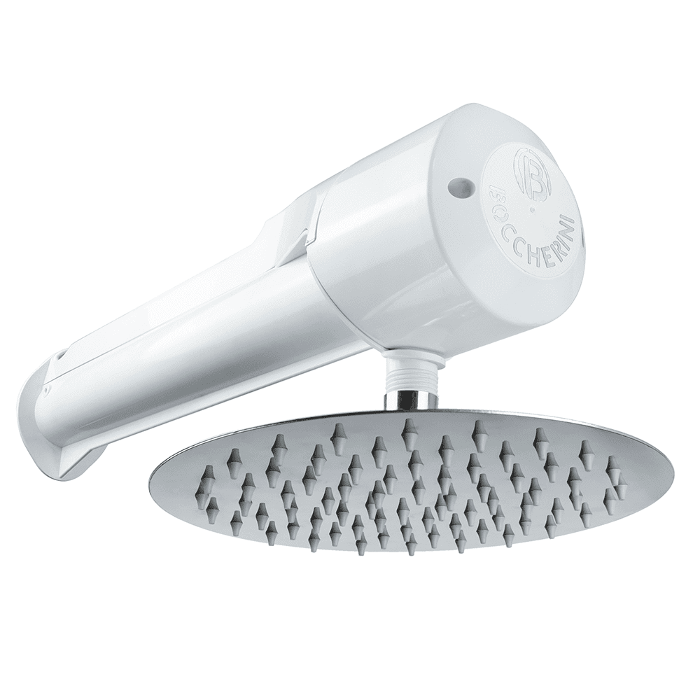 DUCHA HORIZONTAL LUSSO BLANCA A 110V BOCCHERINI