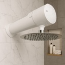 DUCHA HORIZONTAL LUSSO BLANCA A 110V BOCCHERINI