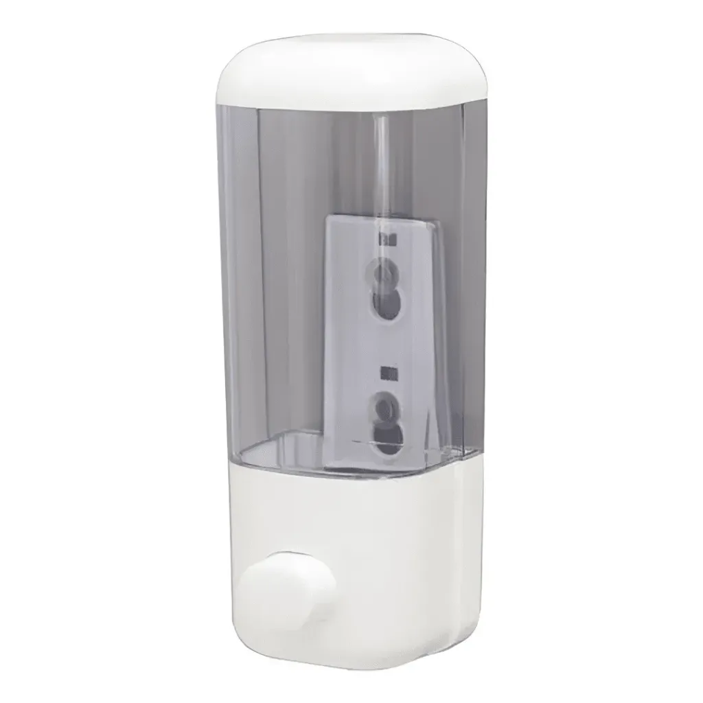 DISPENSA JABON PLASTICO BLANCO SIMPLE TMM