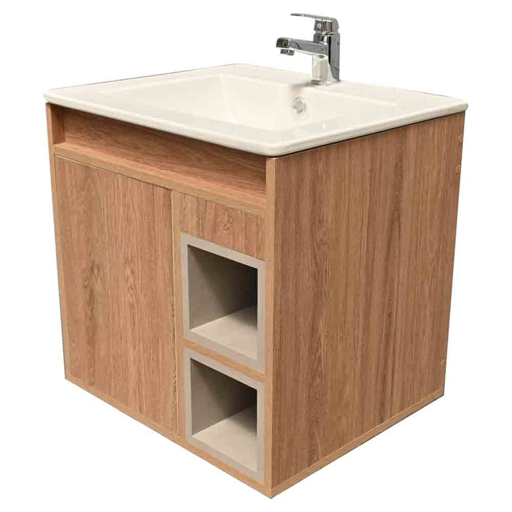 MUEBLE BAÑO EL ORQUIDEA FLORMORADO 53X46 RH SC COMFER