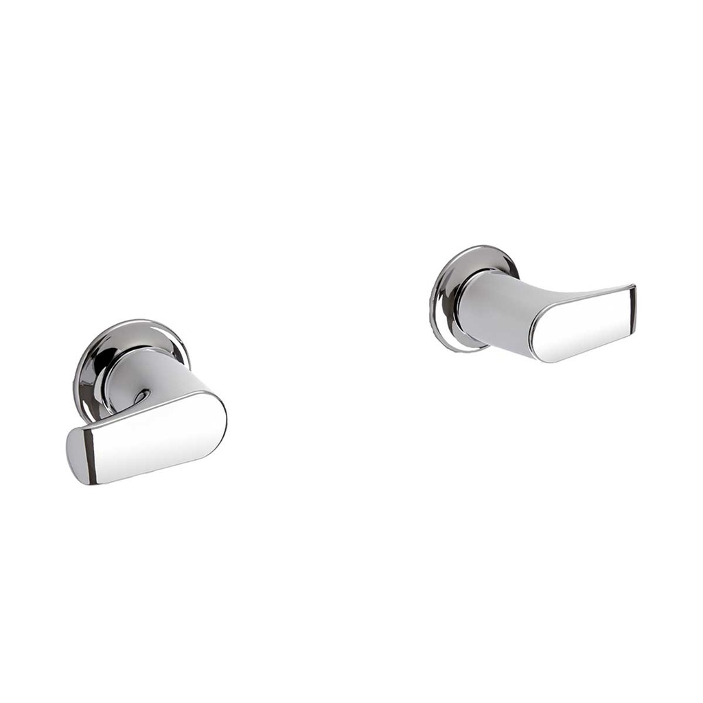 [GDZ013] MEZCL. DUCHA CASCADE SIN REGADERA 8" CROMO CORONA