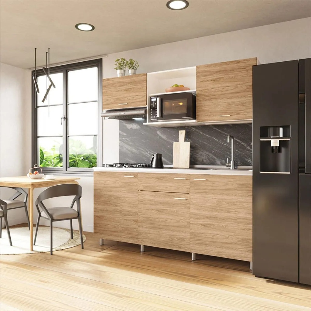 COCINA MONTANA SAGANO 4G DER. 1.80 SOCODA