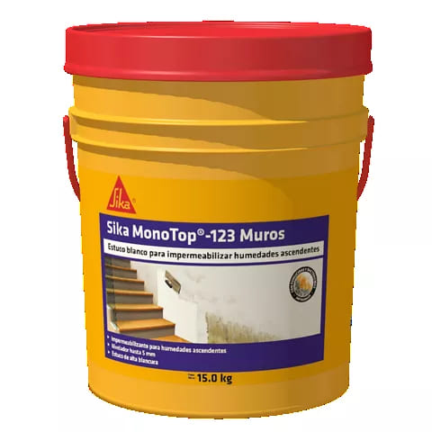 SIKAMONOTOP 123 MUROS X15KG SIKA