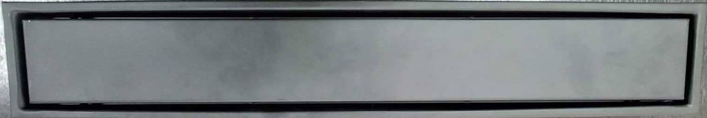 REJILLA RECTANGULAR NEGRO 60 CM IMP.