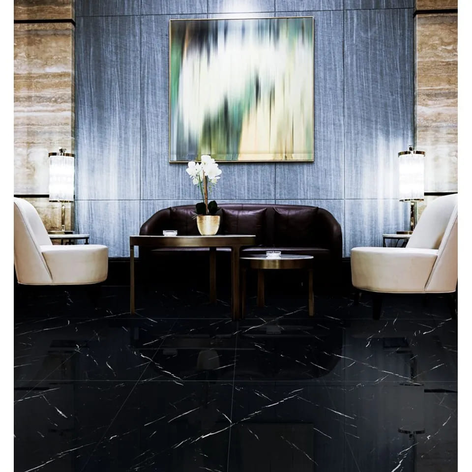 [RPB073] PORCELANATO MARQUINA-B NEGRO 60x120 PRIM. DECOR (1.44)