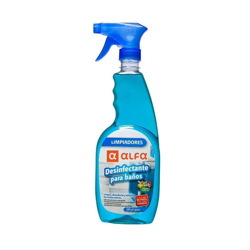 DESINFECTANTE PARA BAÑOS 500 ML ALFA