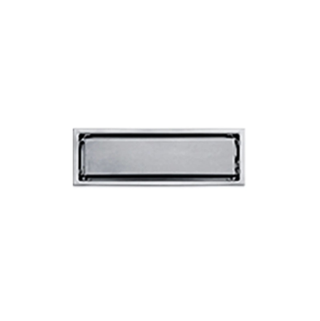 REJILLA PLANA LISA INOX 30 CM SPO