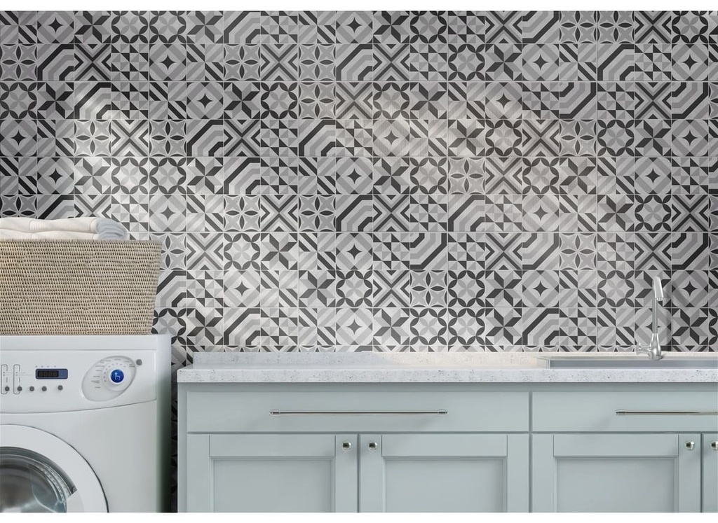 BASE DECORADA PISO PARED MODENA GRIS 30X60 CORONA (1.62)
