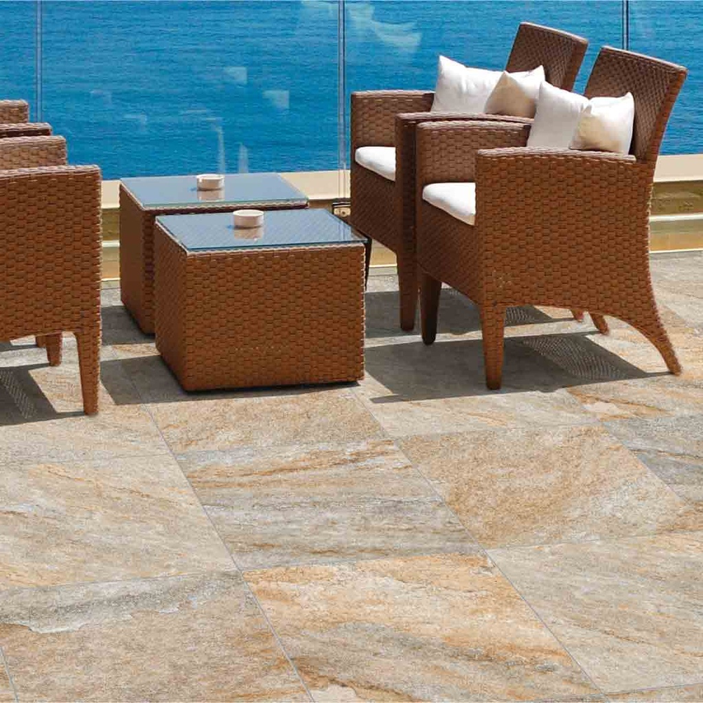 [RPM153] PORCELANATO QUARX SUMMER TAN 60X60 SEG. CORONA (1.8)