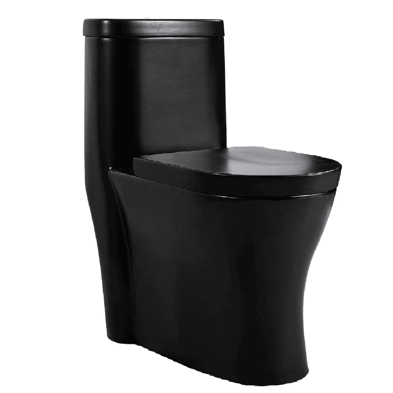 [PSO056] SANITARIO SEVILLA NEGRO MATE CORONA