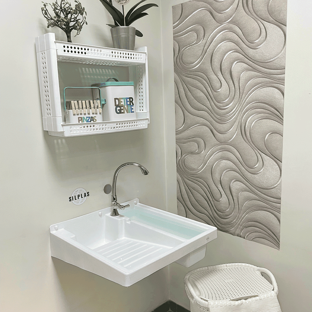 [GTL012] LAVADERO (NO REQUIERE SOPORTE) 60X60 CON TANQUE SILPLAS