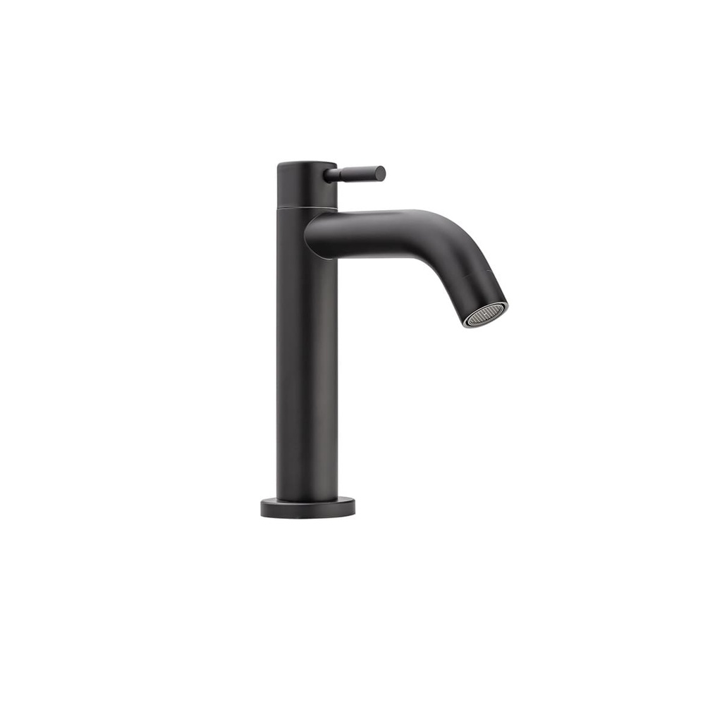 LLAVE SENCILLA LAVAMANOS MEDIA VERA MATEBLACK CORONA