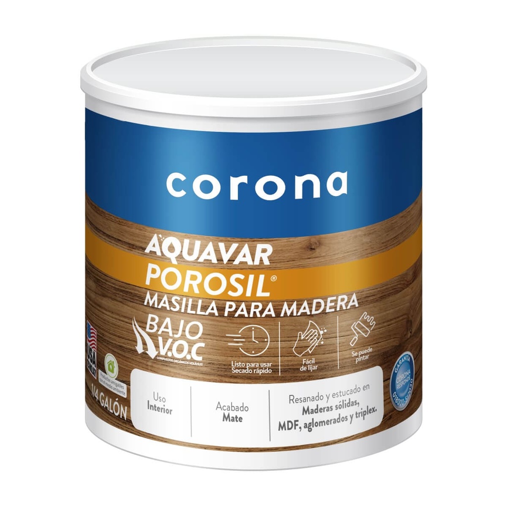 [AEI011] POROSIL ABARCO OSCURO 1-4X1.3KG CORONA