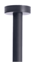 BRAZO REGADERA TECHO 20 CM MATEBLACK STRETTO