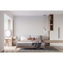 BASE DECORADA ORIKATA 3D BLANCO 25X25 CORONA 