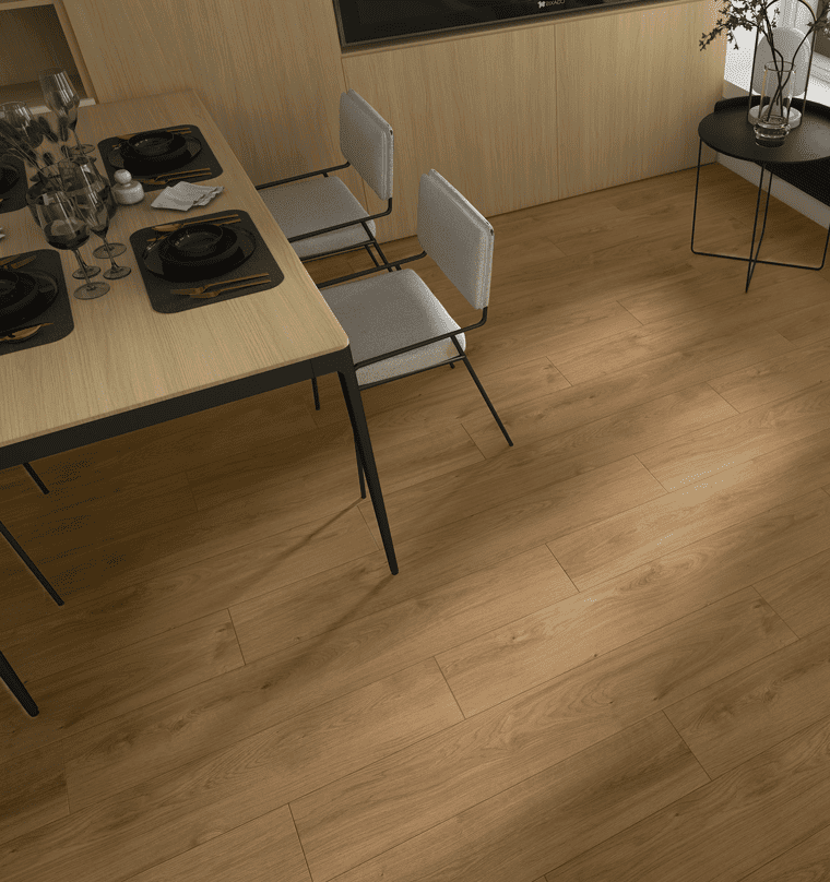 PISO LAMINADO FELICITA BEIGE 1218X197X8.3 DECOR (2.4)