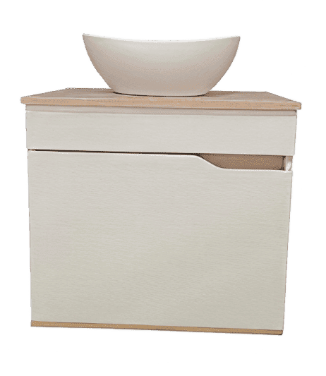 COMBO MUEBLE BAÑO EL VERNON FRESNO 60X50 RH CON LVM CORONA