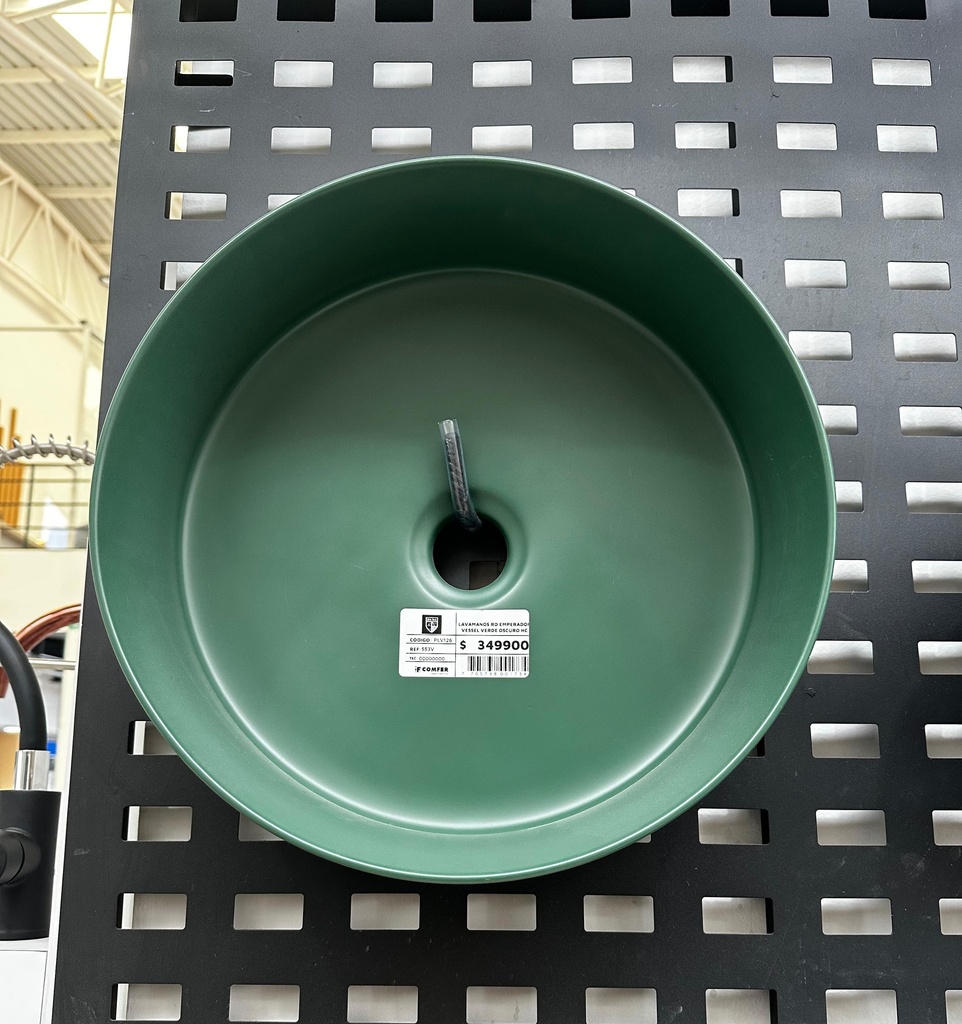 LAVAMANOS RD EMPERADOR VESSEL VERDE OSCURO HC