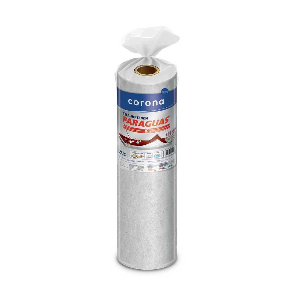 TELA PARAGUAS ROLLO 25M2 CORONA