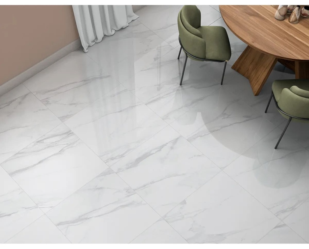 [RPB120] PORCELATECH® REC. PUL. ROMANO BLANCO 57.5X57.5 SEG. CORONA (1.65)