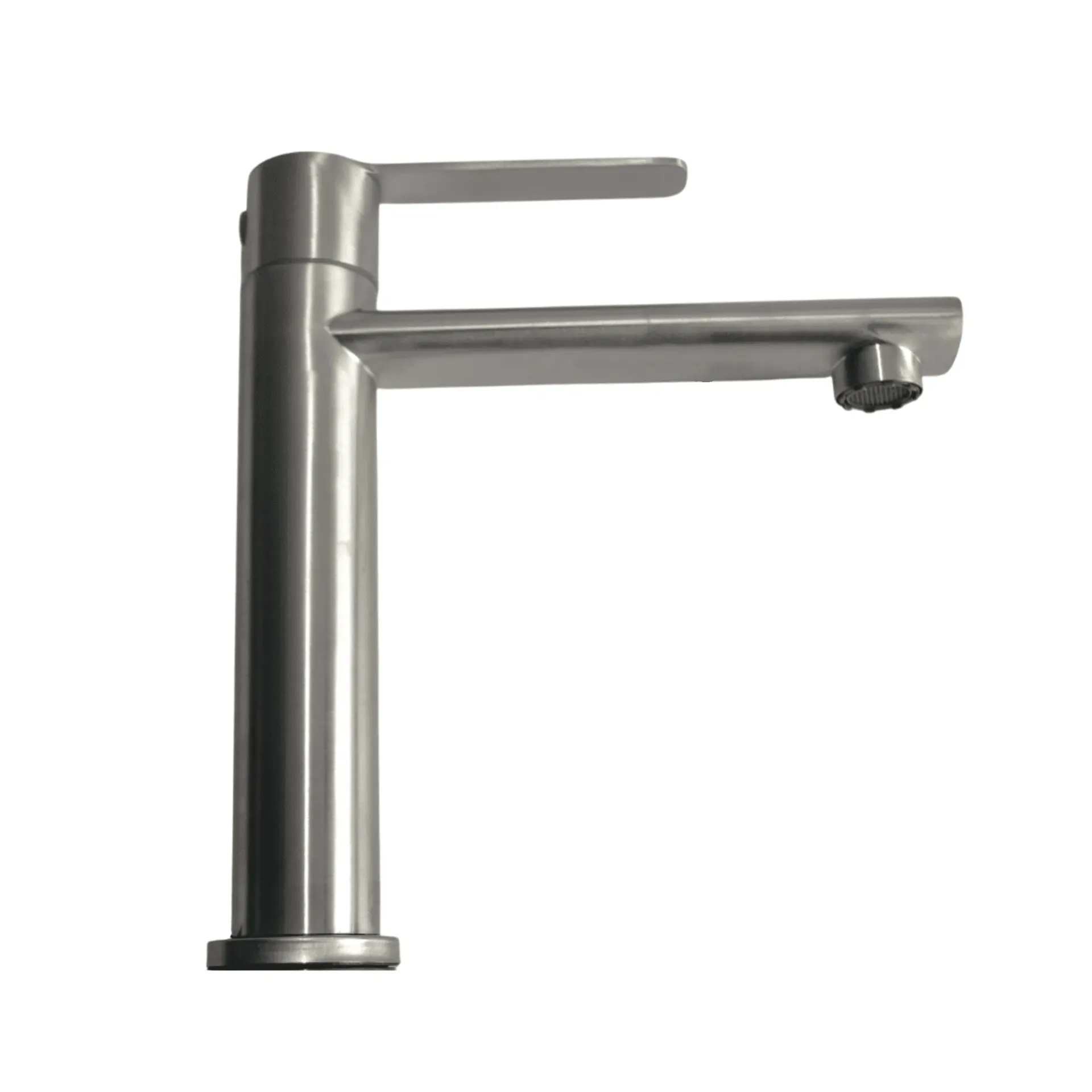 LLAVE LAVAMANOS SENCILLA BAJO ORION GRIS SIN CAJA HC