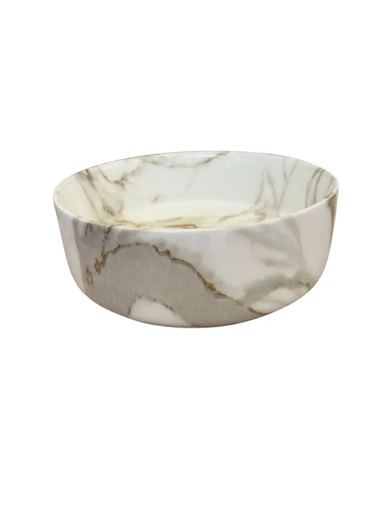 LAVAMANOS VESSEL NIEVE CARRARA BR BLANCO RE