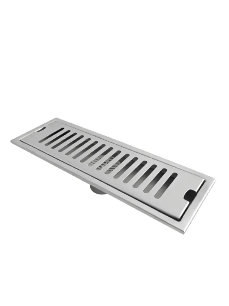 REJILLA DE PISO INOX SATINADA 30X10 IMP