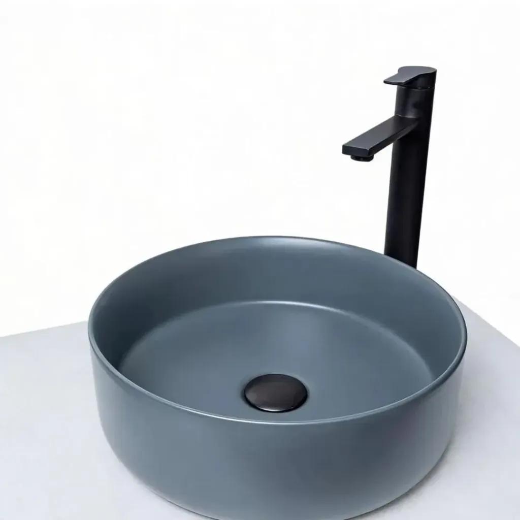 LAVAMANOS VESSEL NEW YORK GRIS OSCURO IMP