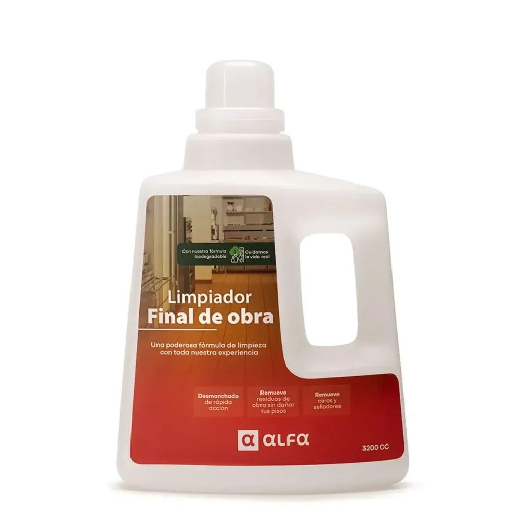 LIMPIADOR FINAL DE OBRA ALFA(3.2L)