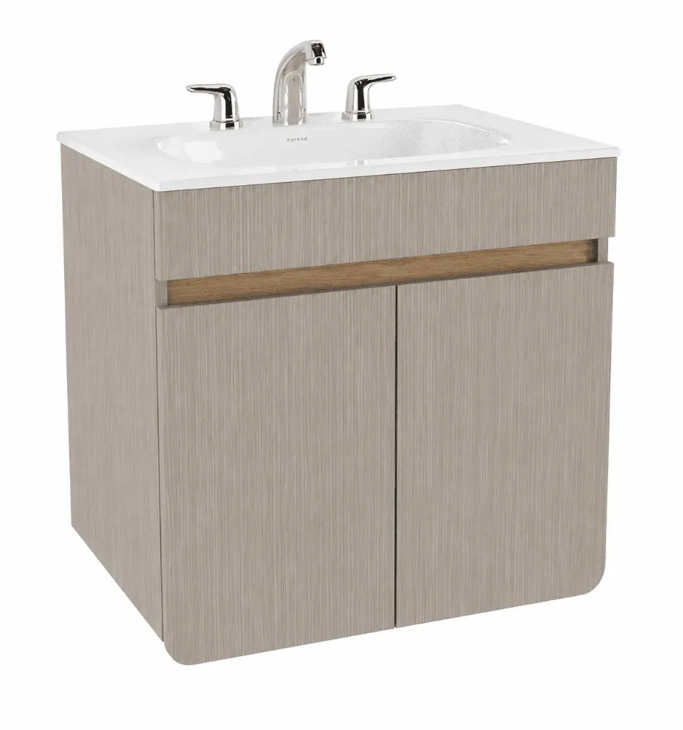 COMBO MUEBLE BAÑO EL ALUVIA POSITANO 60X45 RH CON LVM CORONA
