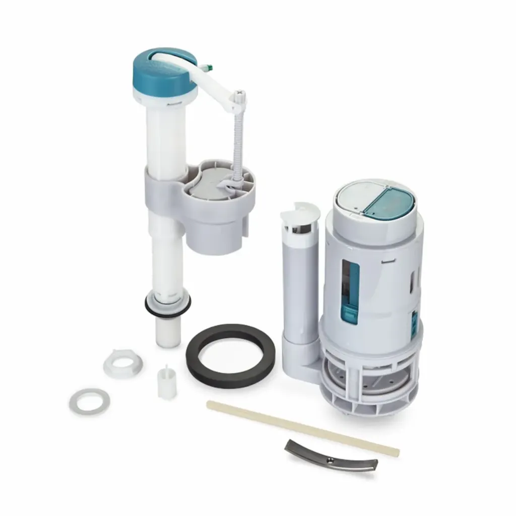 KIT GRIFERIA TANQUE DUAL ONE PIECE BAJ CORONA