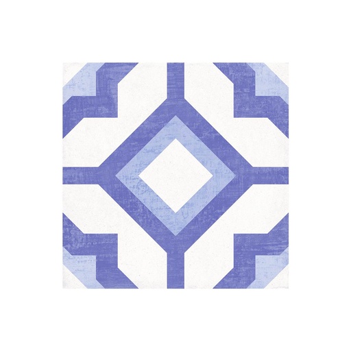 [RDG001] CUADRADO KALED CU AZUL 19.8X19.8 PRIM. CORONA