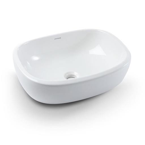 [PLV019] LAVAMANOS CASCADE VESSEL BLANCO CORONA