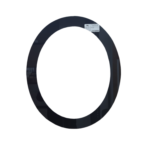 [MES004] ESPEJO OVAL. DOBLE 60X50 M&C