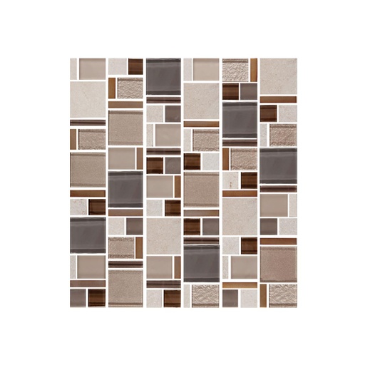 [RDM002] MOSAICO TERRA GRIS 30X33 PRIM. CORONA