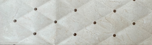 [RDB061] DECORADO CAPRICE CREMA 15.5X50 TP