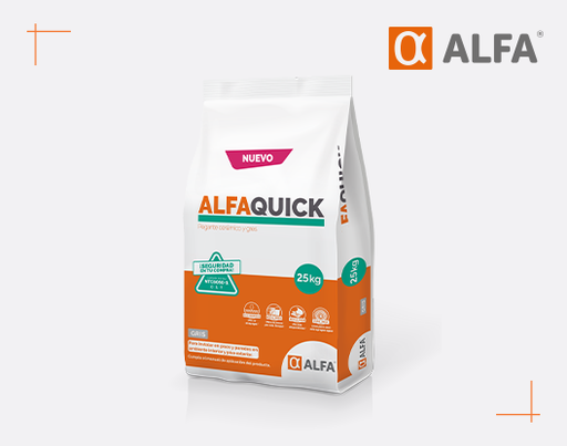 [APC007] PEGANTE CERAMICO ALFAQUICK GRIS 25KG ALFA