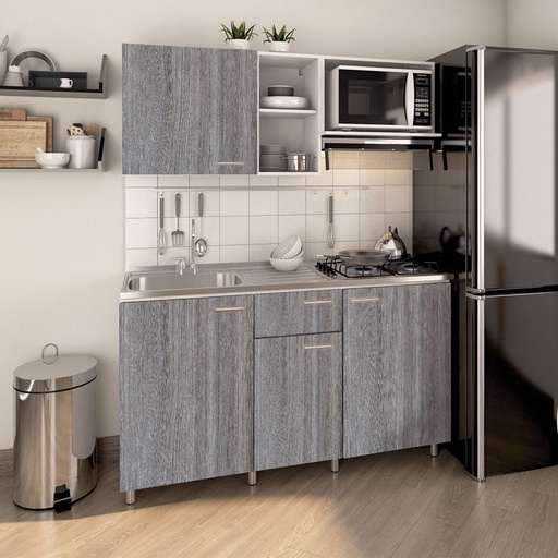 [MCM012] COCINA VENECIANA 1.50 HUMO 4G DER  SOCODA