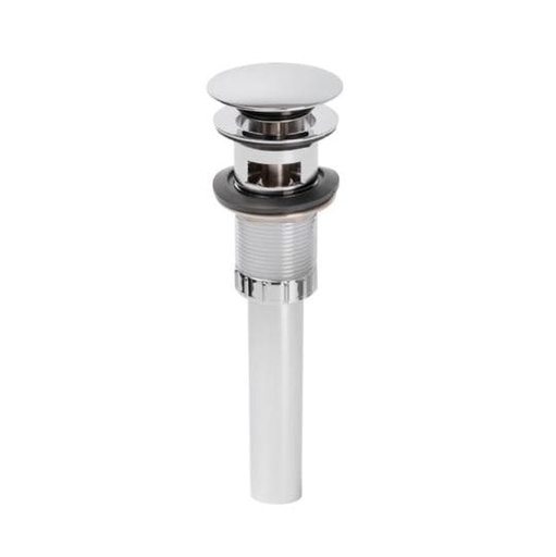 [GCS026] DESAGÛE PUSH CORTO CON REBOSE CROMO GRICOL
