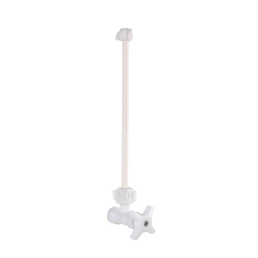 [GCA006] ACOPLE SANITARIO CON REGULACION PLASTICA 1/2 CORONA