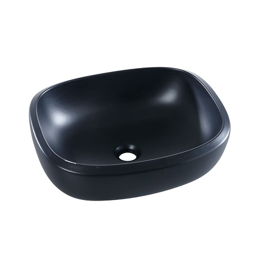 [PLV044] LAVAMANOS CASCADE MATE NEGRO CORONA