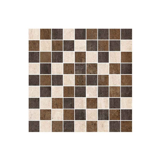 [RDC042] MOSAICO FRANCESA CUADROS MULTICOLOR 30X30 CORONA