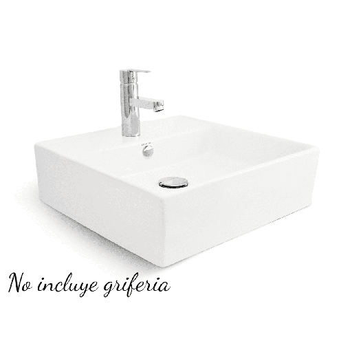 [PLV049] LAVAMANOS RAZIONALE BLANCO CORONA