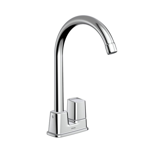 [GPL023] LLAVE SENCILLA LAVAPLATOS SOLID CROMO CORONA