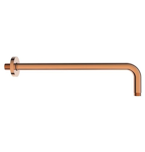 [GCP010] BRAZO REGADERA PARED 40 CM URBAN ROJO ORO DECOR.