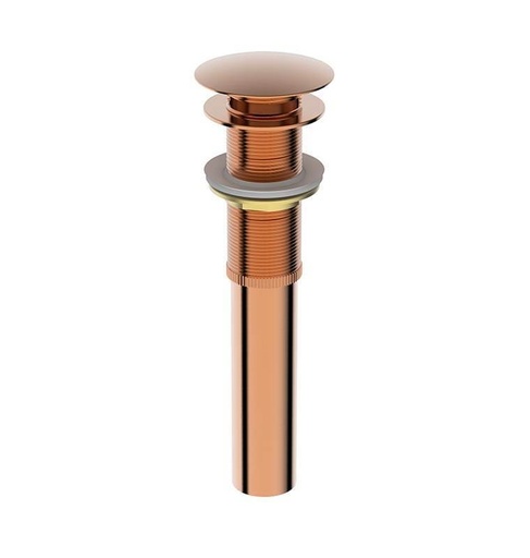[GCS030] DESAGÛE PUSH CON REBOSE URBAN ROJO ORO DECOR.